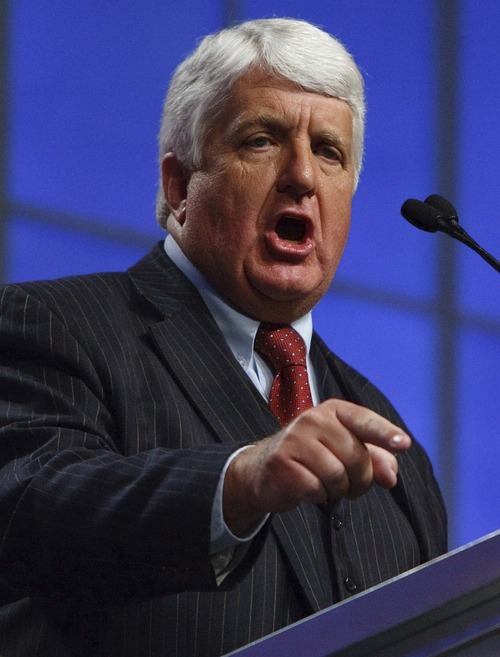Leah Hogsten  |  The Salt Lake Tribune
Rep. Rob Bishop, like other members of Congress from the Intermountain West, often catches Delta Flight 2384 for nonstop service from Reagan National Airport in Washington, D.C., to Salt Lake City.