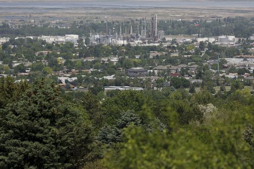 Trent Nelson  |  The Salt Lake Tribune
Some Davis County residents are concerned about the HollyFrontier refinery expansion and the increased emissions that will come from the greater number of trucks bringing the crude oil there. Tuesday, May 22, 2012 in Bountiful, Utah.