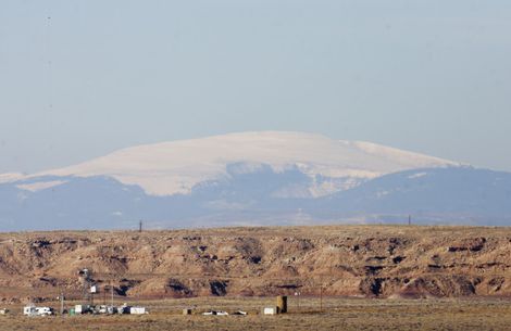 Trent Nelson  |  The Salt Lake Tribune
A station is set up to measure ozone levels in the Uintah Basin in February near Vernal. Exposure to high levels of ozone can take a toll on your health, irritating your eyes, nose and throat and worsening allergy and asthma symptoms, say state officials who have developed tools to help residents forecast high-ozone days and monitor their sensitivity.