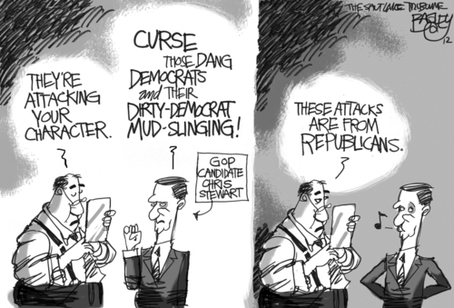 This Pat Bagley editorial cartoon appears in The Salt Lake Tribune on Wednesday, June 20, 2012.
