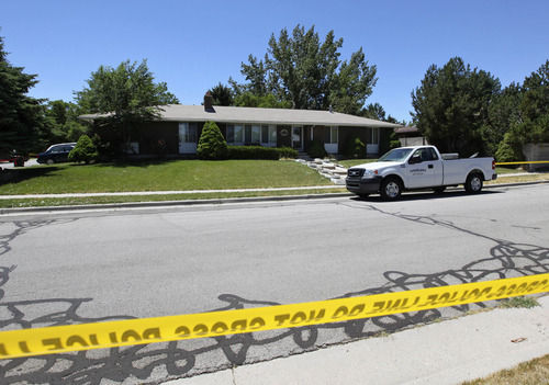 Lennie Mahler  |  The Salt Lake Tribune
The house of the family of the 6-year-old daughter whose body was found in a West Jordan canal Tuesday, June 26, 2012.