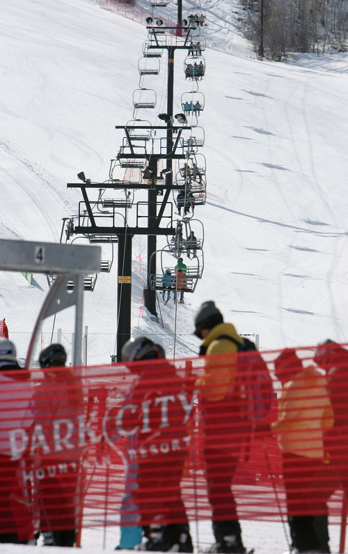 Steve Griffin  |  The Salt Lake Tribune
Park City Mountain Resort and its predecessor, Park City Ski Area, have leased terrain from United Park City Mines for four decades. Talisker Corp. acquired United Park City Mines in 2003.