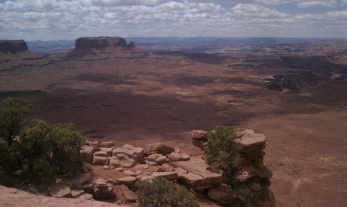 Nate Carlisle  |  The Salt Lake Tribune
Murphy Point Overlook is in the Island In the Sky District of Canyonlands National Park. It offers a view of the park and vast southeast Utah.