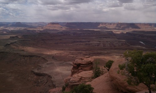 Nate Carlisle  |  The Salt Lake Tribune
Murphy Point Overlook is in the Island In the Sky District of Canyonlands National Park. The turn of the Green River can be seen from there.