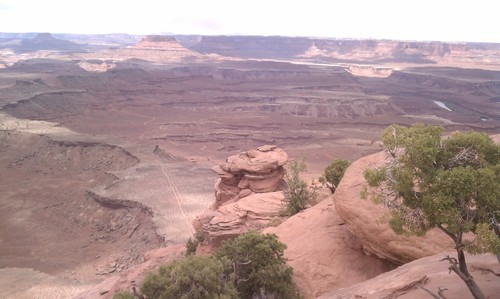 Nate Carlisle  |  The Salt Lake Tribune
A Jeep trail sits on a mesa below Murphy Point Overlook in the Island In the Sky District of Canyonlands National Park.