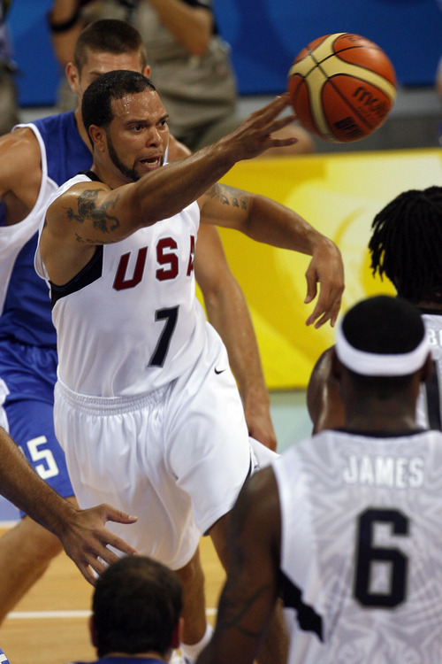 Tribune file photo
Former Utah Jazz star Deron Williams is ready to help Team USA defend the Olympic gold medal it won in 2008.
