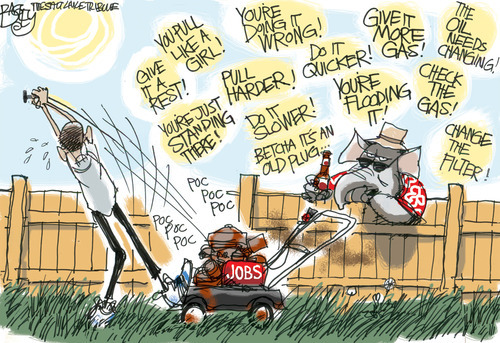 This Pat Bagley editorial cartoon appears in The Salt Lake Tribune on Wednesday, July 11, 2012.