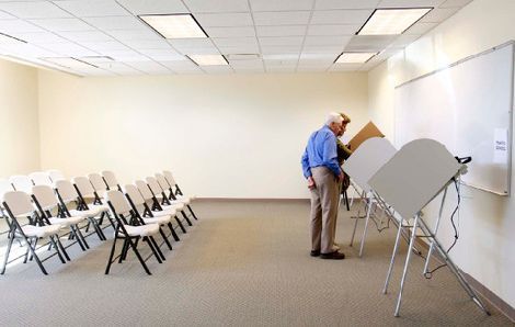 The Salt Lake Tribune Primary election in Utah on Sept. 13, 2011.