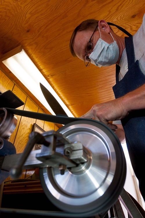 Lorenz Grinding Keeping Salt Lake sharp for more than a century The Salt Lake Tribune