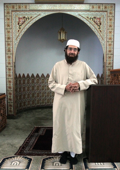 Rick Egan  | The Salt Lake Tribune 

Imam Muhammed S. Mehtar at the Khadeeja Islamic Center in West Valley City, Tuesday, July 10, 2012.