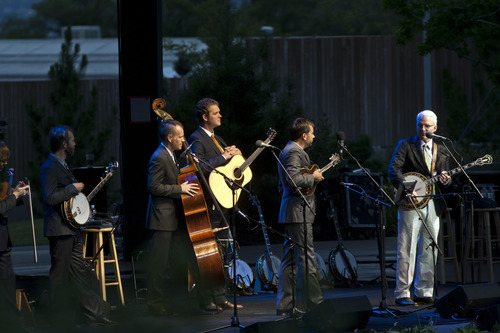Chris Detrick  |  The Salt Lake Tribune
Steve Martin and The Steep Canyon Rangers perform 
