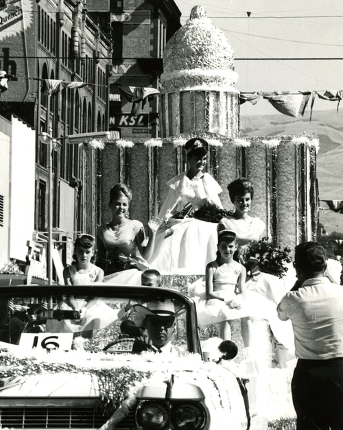 The royalty of the 1964 Days of '47 parade in Salt Lake City.