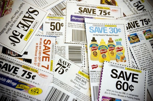 Jeremy Harmon | The Salt Lake Tribune
Coupons aren't supposed to be sold. If you read the fine print on most of them, it's prohibited. To get around this, those who sell coupons online say they are charging only a 