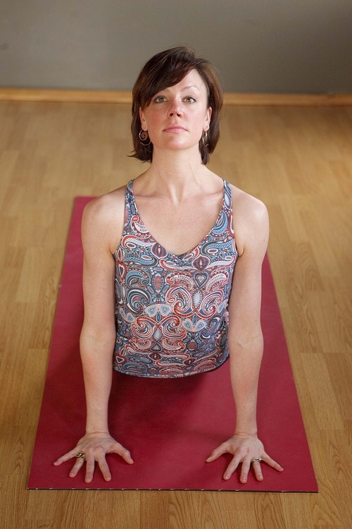 Trent Nelson  |  The Salt Lake Tribune
Former Ballet West dancer Kate Crews Linsley is directing a nonprofit community yoga program, InBody Outreach.