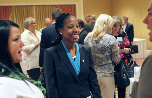 Al Hartmann  |  Tribune file photo
Saratoga Springs Mayor Mia Love, who is running for Congress in Utah's new 4th District, is getting help from some of the Republican Party's national stars -- House Speaker John Boehner and Sen. John McCain.