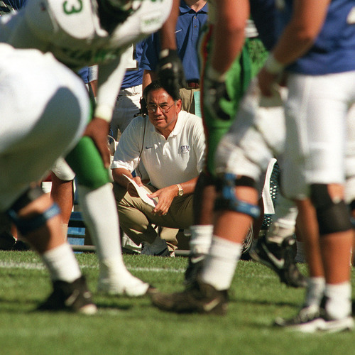 BYU assisstant coach Norm Chow.