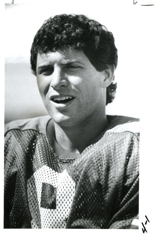 Tribune File Photo
Steve Young, BYU quarterback, Oct. 28, 1983.