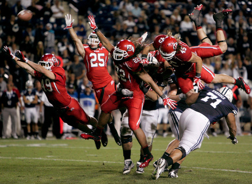 Tribune file photo
There will be no football games in 2014, 2015 between longtime rivals Utah and BYU.