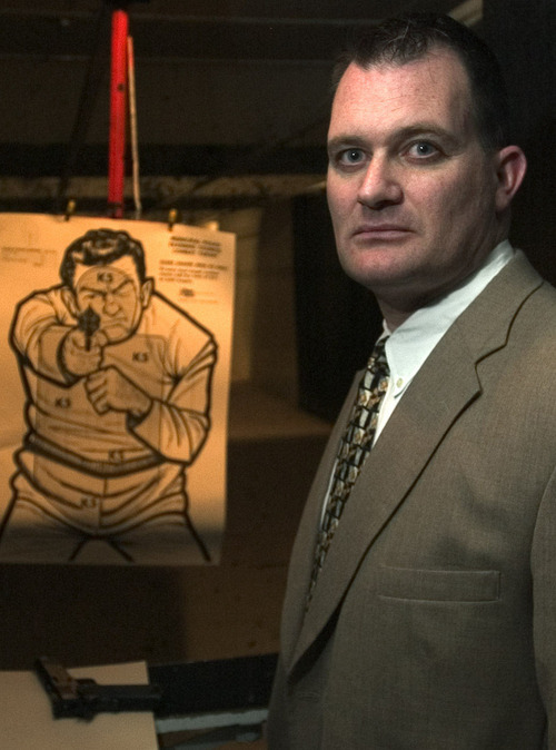 Rick Egan  |  Tribune file photo
Clark Aposhian, of the Utah Shooting Sports Council, said most concealed-weapons instructors are dedicated professionals but a lack of oversight of out-of-state teachers could erode the credibility of Utah's concealed carry permit.