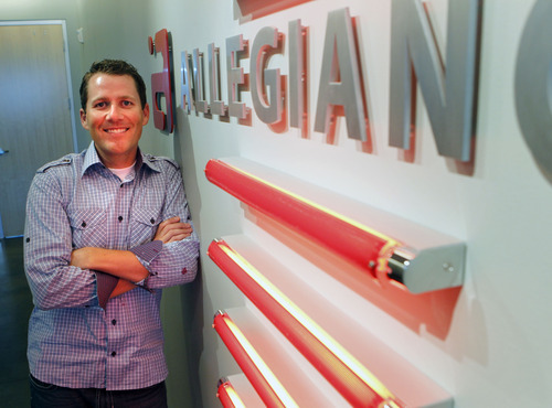 Al Hartmann  |  The Salt Lake Tribune  
Adam Edmund is CEO of Allegiance, which is a surging company that provides gathering and analysis of data on customer and employee feedback. The company is now approaching $20 million in annual revenue.