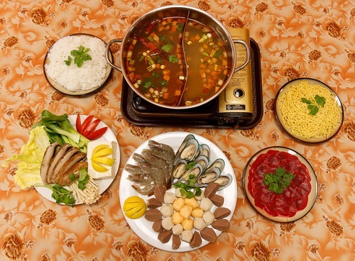Trent Nelson  |  The Salt Lake Tribune
Saigon Hot Pot in West Valley City focuses on the Vietnamese hot pot cooking method where seafood, meats and fresh vegetables are cooked by boiling in flavorful broths right at the table.
