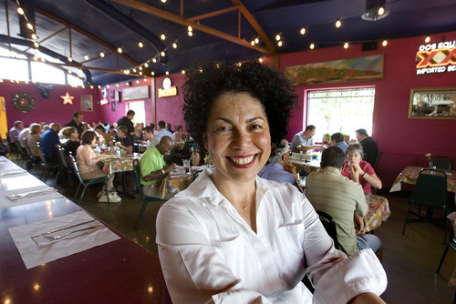 Paul Fraughton | The Salt Lake Tribune
Lucy Cardenas, owner of the popular local restaurant The Red Iguana,  is a proponent of supporting local business.