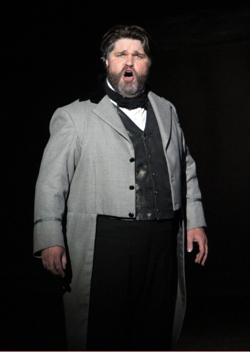 Rick Egan  | The Salt Lake Tribune 

J. Michael Bailey plays Jean ValJean, what he considers the role of a lifetime, in the Utah Shakespeare Festival production of 