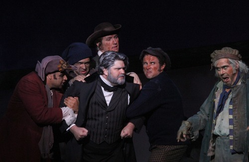 Rick Egan  | The Salt Lake Tribune 

J. Michael Bailey plays Jean ValJean in the Utah Shakespeare Festival production of 