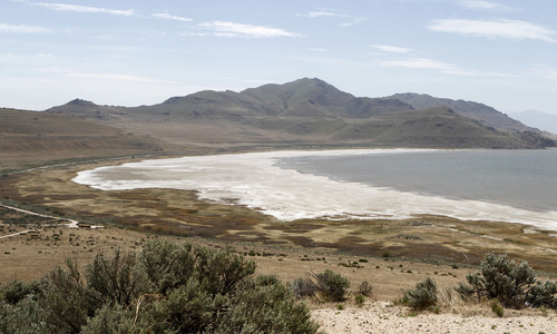 Al Hartmann  |  Tribune file photo
View of the west side of Antelope Island with White Rock Bay. The state parks board has approved a rule on deer and big horn sheep hunts.