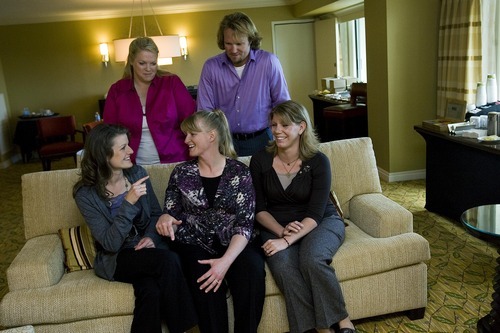 Tribune file photo

Kody Brown and his four wives, Janelle Brown, top, Robyn  Brown, Christine Brown and Meri Brown, pose for a portrait at the Downtown Mariott in Salt Lake City in September 2010.