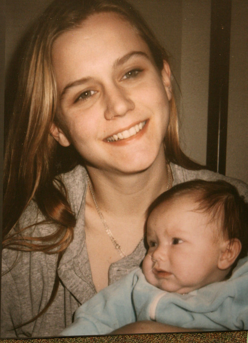 Steve Griffin | The Salt Lake Tribune
Nikole Bakoles and her infant daughter, Chloe, in a photo taken around 1998. For 12 years, police have referred to the remains of a woman found by duck hunters as 