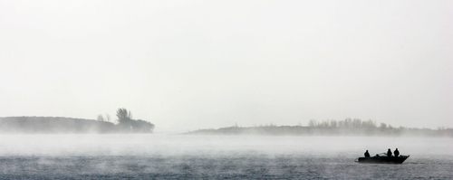 Steve Griffin  |  The Salt Lake Tribune

Anglers on Strawberry Reservoir.