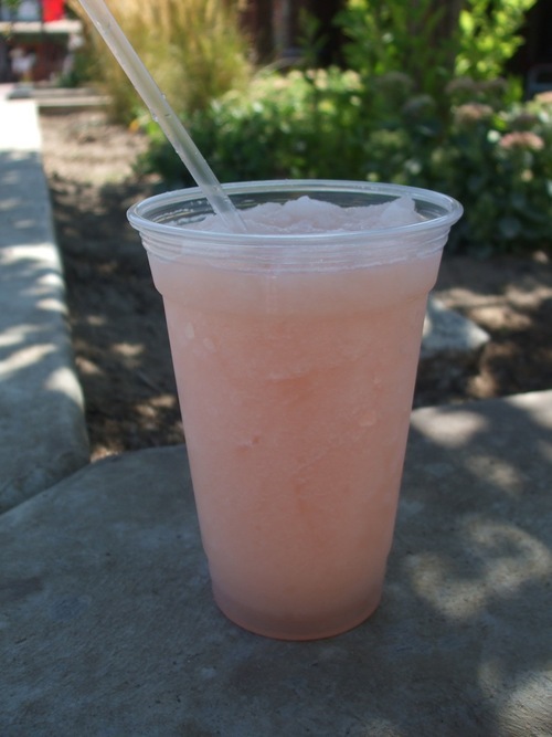 Kathy Stephenson  |  The Salt Lake Tribune
Frozen Raspberry lemonade from Taste Culinary Boutique in Gardner Village.