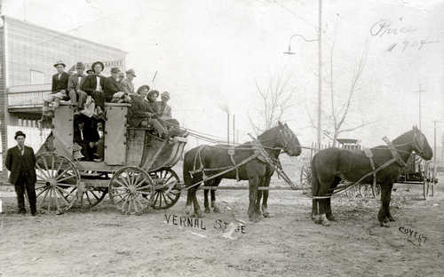 Look Back: From Horse-drawn Carriages To Trains Around 1900 - The Salt 