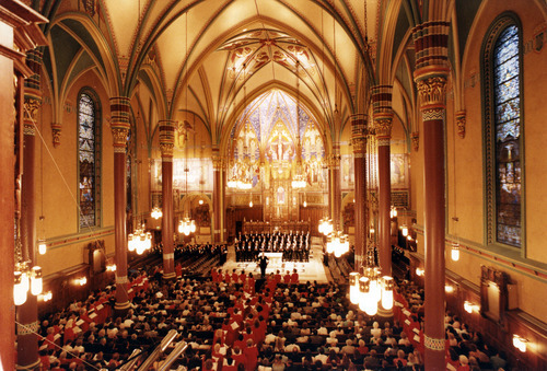 Steve Griffin  |  The Salt Lake Tribune

The Cathedral of the Madeleine May 3, 1993.