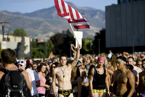 Gallery: Utah Undie Run attracts thousands - The Salt Lake 