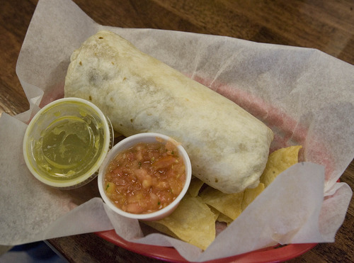 Paul Fraughton | The Salt Lake Tribune
Mountain West Burrito in Provo serves burritos, salads and nachos, featuring quality, local ingredients.