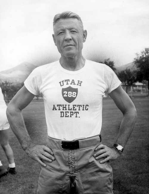 Archives | The Salt Lake Tribune 

Ike Armstrong was the head football coach at Utah from 1925-1949.