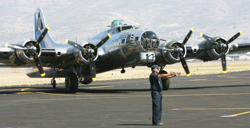 Steve Griffin | The Salt Lake Tribune


 The WWII B-17G bomber, 