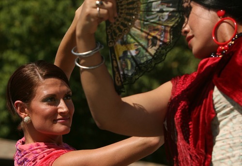 Tribune file photo
Dancers entertain the crowd during the 55th annual Carmelite Fair in Holladay.