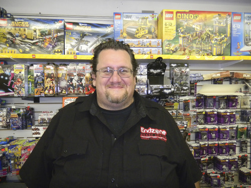 Tom Wharton | The Salt Lake Tribune
Endzone Hobby Center owner John Irsik carries hundreds of
games, collectables and comic books at his Clearfield store.