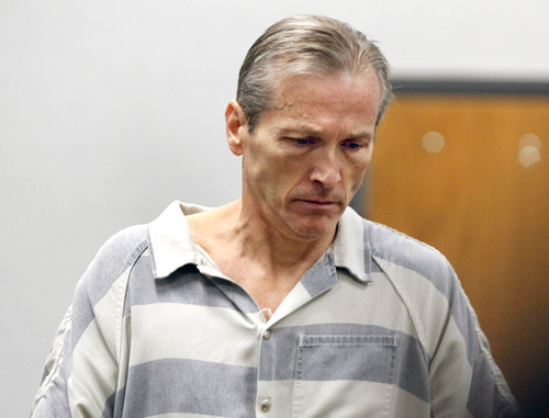 Al Hartmann  |  The Salt Lake Tribune
Martin MacNeill,  a doctor accused of murdering his wife appears in Judge Sam Mcvey's Fourth District Court in Provo Wednesday October 3 for the first day of preliminary hearings.