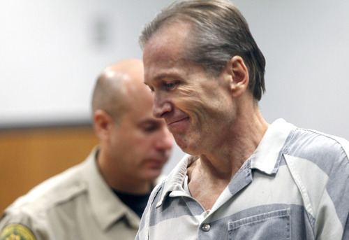 Al Hartmann  |  The Salt Lake Tribune
Martin MacNeill,  a doctor accused of murdering his wife appears in Judge Sam Mcvey's Fourth District Court in Provo Wednesday October 3 for the first day of preliminary hearings.