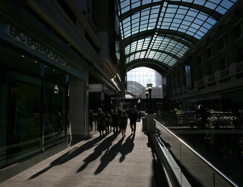 Steve Griffin  |  The Salt Lake Tribune

 
Early morning light shines through the City Creek Center prior to the official opening in Salt Lake City on March 22, 2012.