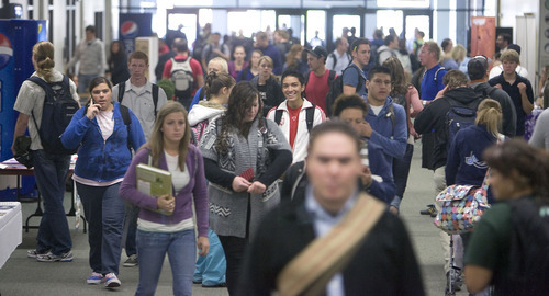 Utah s Public College System Sees An Enrollment Dip The Salt Lake Tribune Utah s Public College System Sees An Enrollment Dip The Salt Lake Tribune