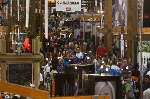 Tribune file photo
An Outdoor Retailer survey shows that while members like coming to Utah for the shows, there is plenty of sentiment that what's offered here is too little for the shows' ever-growing needs.