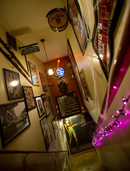 Lennie Mahler  |  The Salt Lake Tribune
A Bar Named Sue, at 3928 S. Highland Drive in Salt Lake, has more than 50 whiskey varieties available, including Irish, Scottish and Canadian varieties, plus more than 40 beers on tap.