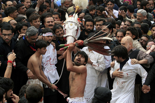 At renovated Iraq shrine, Shiites mark a holy day - The ...