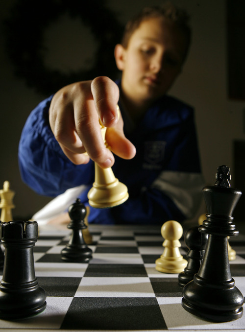 Francisco Kjolseth  |  Tribune file photo
Eleven-year-old Kayden Troff, of West Jordan, one of the top elementary-school chess players in the country, recently achieved the rank of National Master and is currently the North American Champion, #1 in the world for his age and the top current quick chess player for 13-year-olds and under.