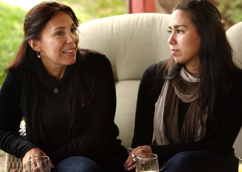 Leah Hogsten  |  The Salt Lake Tribune
"I remember her radiant smile, her beautiful eyes," said Mirta López (left) as she and daughter Pame, 22, talk of Gabriela. "I miss her coming to me and telling me about her studies, her trips and how she would say "Mommy pray for me" and I told her "Mommy prays for those things always."